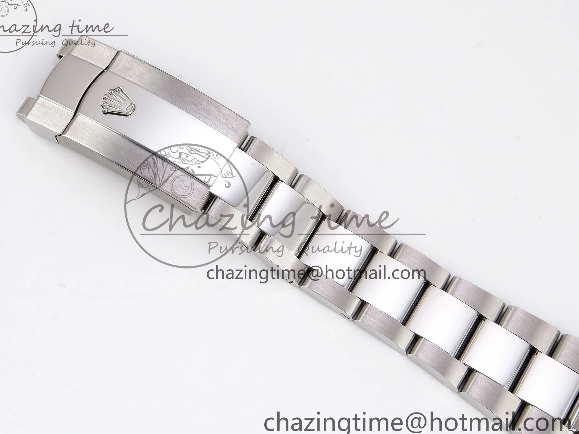 Best Edition Steel Dial Oyster Green Gray VR3235 on 126334 DateJust Roman C+F 41 Bracelet 904L SS 1:1 0223